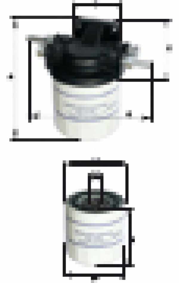 FILTRO DECANTATORE UNIVERSALE ACQUA-CARBURANTE